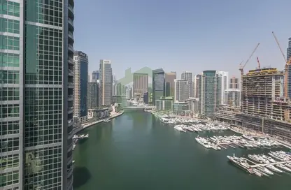 Apartment - 2 Bedrooms - 3 Bathrooms for rent in Marina Wharf 1 - Marina Wharf - Dubai Marina - Dubai