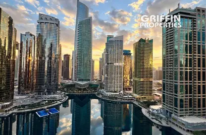 Apartment - Studio - 1 Bathroom for rent in Dubai Arch - JLT Cluster G - Jumeirah Lake Towers - Dubai