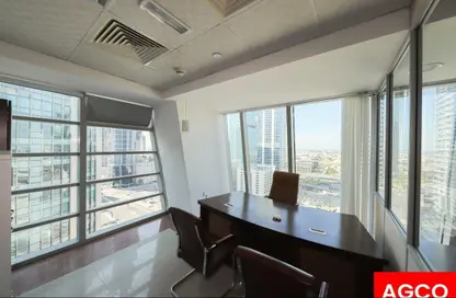 Office Space - Studio - 1 Bathroom for rent in The Prism - Business Bay - Dubai