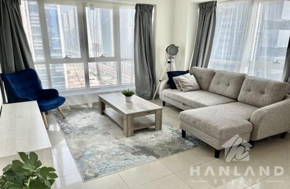 Apartment - 1 - 1 for rent in Lake Point Tower - JLT Cluster N - Jumeirah Lake Towers - Dubai