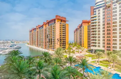 Apartment - 2 Bedrooms - 3 Bathrooms for rent in Marina Residences 6 - Marina Residences - Palm Jumeirah - Dubai