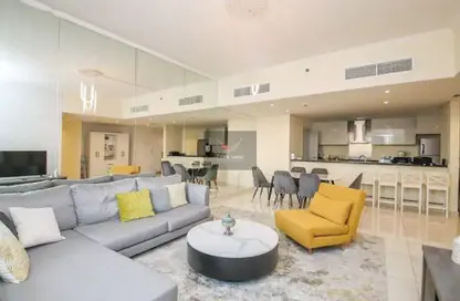 Apartment - 3 Bedrooms - 3 Bathrooms for rent in Damac Heights - Dubai Marina - Dubai