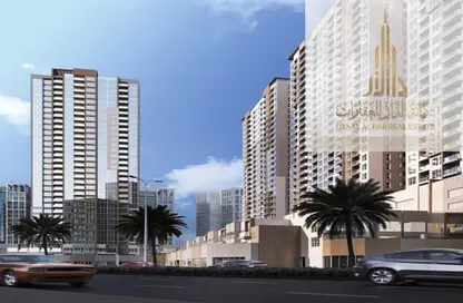 Apartment - 1 Bedroom - 2 Bathrooms for sale in Ajman One - Phase 2 - Ajman Downtown - Ajman