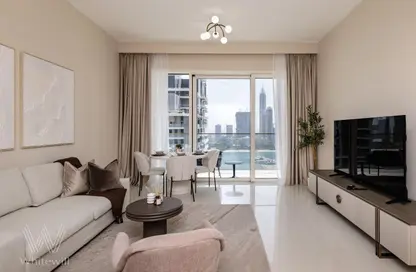 Apartment - 1 Bedroom - 1 Bathroom for rent in Grand Bleu Tower 2 - EMAAR Beachfront - Dubai Harbour - Dubai