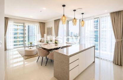 Apartment - 2 - 2 for sale in Grand Bleu Tower 2 - Emaar Beachfront - Dubai Harbour - Dubai