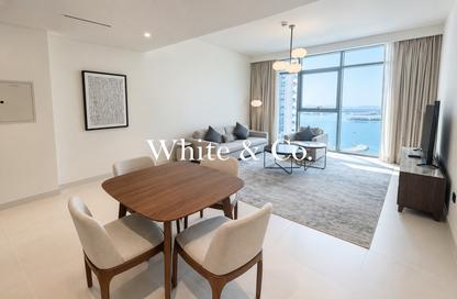 Apartment - 1 - 1 for rent in Marina Vista Tower 1 - Marina Vista - Emaar Beachfront - Dubai Harbour - Dubai