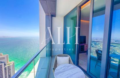 Apartment - 1 - 2 for rent in Jumeirah Gate Tower 2 - The Address Jumeirah Resort and Spa - Jumeirah Beach Residence - Dubai