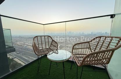 Apartment - Studio - 1 for rent in Bloom Towers C - Bloom Towers - District 10 - Jumeirah Village Circle - Dubai