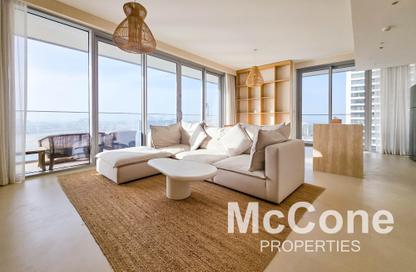 Apartment - 3 Bedrooms - 4 Bathrooms for rent in Beach Isle Tower 1 - Beach Isle - EMAAR Beachfront - Dubai Harbour - Dubai