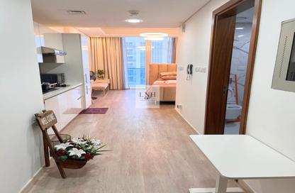 Apartment - Studio - 1 Bathroom for rent in Waves Tower - Business Bay - Dubai