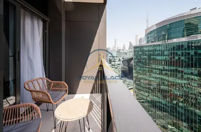 Apartment - Studio - 1 Bathroom for rent in Ahad Residences - Business Bay - Dubai