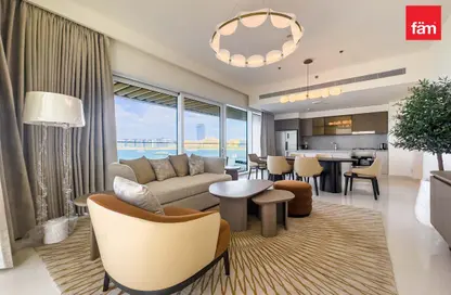 Apartment - 2 Bedrooms - 2 Bathrooms for rent in Grand Bleu Tower 2 - EMAAR Beachfront - Dubai Harbour - Dubai