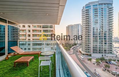 Apartment - 2 Bedrooms - 3 Bathrooms for rent in Opal Tower Marina - Dubai Marina - Dubai