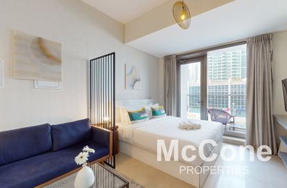 Apartment - Studio - 1 for rent in Sparkle Tower 3 - Sparkle Towers - Dubai Marina - Dubai