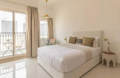 Apartment - Studio - 1 Bathroom for rent in Arabian - Canal Residence - Dubai Sports City - Dubai