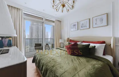 شقة - غرفة نوم - 2 حمامات للايجار في العنوان رزيدنس فاونتن فيوز  2 - العنوان رزيدنس فاونتن فيوز - وسط مدينة دبي - دبي