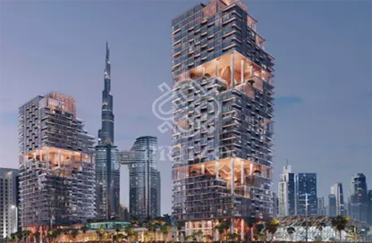 شقة - غرفة نوم - 2 حمامات للبيع في برج Verve City Walk B - فيرف سيتي ووك - سيتي ووك - دبي