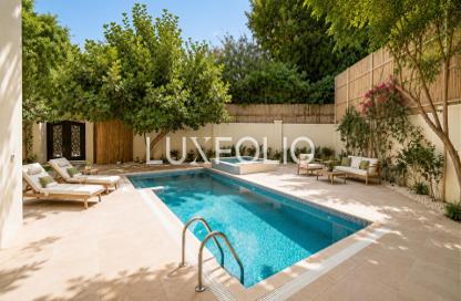 Villa - 6 Bedrooms - 7 Bathrooms for rent in Jasmine Leaf 4 - Jasmine Leaf - Al Barari - Dubai Villa - 6 Bedrooms - 7 Bathrooms for rent in Jasmine Leaf 4 - Jasmine Leaf - Al Barari - Dubai