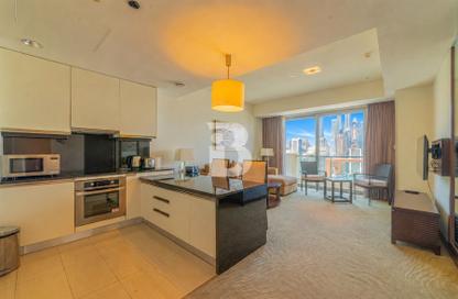 Apartment - 1 - 2 for rent in Dubai Marina Mall Hotel - Dubai Marina - Dubai