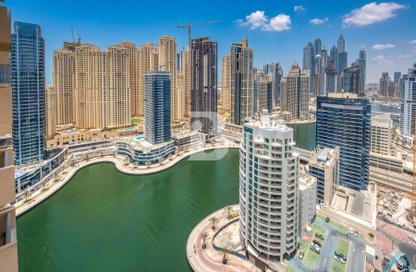 Apartment - 1 - 2 for rent in Dubai Marina Mall Hotel - Dubai Marina - Dubai
