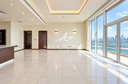 Apartment - 2 Bedrooms - 3 Bathrooms for rent in Sapphire - Tiara Residences - Palm Jumeirah - Dubai