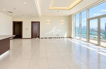 Apartment - 2 - 3 for rent in Sapphire - Tiara Residences - Palm Jumeirah - Dubai