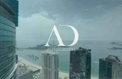Apartment - 3 Bedrooms - 4 Bathrooms for rent in Al Fattan Marine Tower - Al Fattan Marine Towers - Jumeirah Beach Residence - Dubai