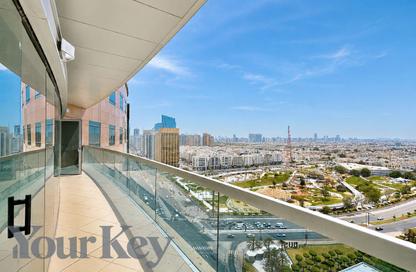 Apartment - 3 - 4 for rent in Crescent Tower 2 - Crescent Towers - Al Khalidiya - Abu Dhabi