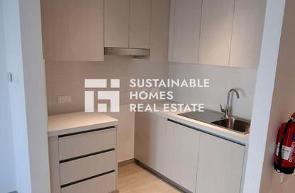 Apartment - Studio - 1 Bathroom for rent in Waters Edge - Yas Island - Abu Dhabi
