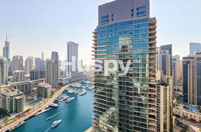 Apartment - 1 Bedroom - 2 Bathrooms for rent in Marina Quays West - Marina Quays - Dubai Marina - Dubai