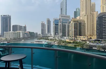 شقة - 2 غرف نوم - 3 حمامات للايجار في اورا مارينا - دبي مارينا - دبي