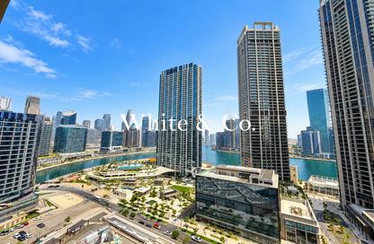 Apartment - Studio - 1 for rent in Peninsula Two - Peninsula - Business Bay - Dubai