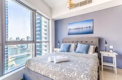 Apartment - Studio - 1 Bathroom for rent in Bay Central - Dubai Marina - Dubai