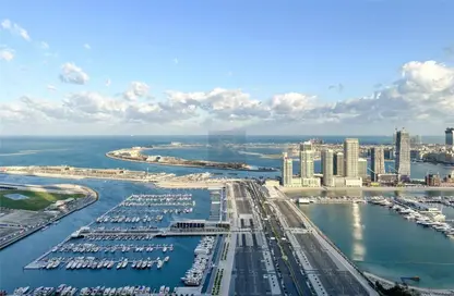 Apartment - 3 Bedrooms - 4 Bathrooms for rent in Princess Tower - Dubai Marina - Dubai