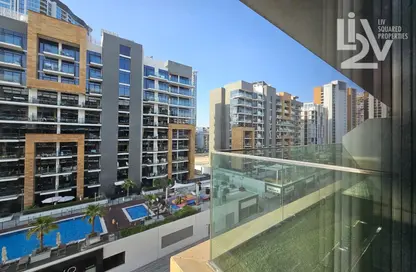 Apartment - 1 Bedroom - 2 Bathrooms for rent in Azizi Riviera 43 - Azizi Riviera - Meydan One - Meydan - Dubai