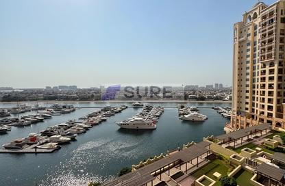 Apartment - 2 Bedrooms - 3 Bathrooms for rent in Marina Residences 1 - Marina Residences - Palm Jumeirah - Dubai