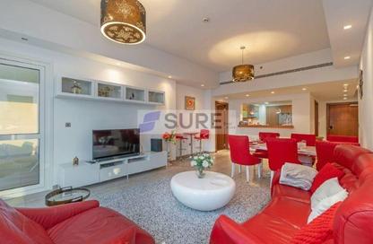 Apartment - 2 Bedrooms - 3 Bathrooms for rent in Marina Residences 1 - Marina Residences - Palm Jumeirah - Dubai