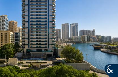 Apartment - 1 Bedroom - 2 Bathrooms for sale in The Waves Tower B - The Waves - Dubai Marina - Dubai