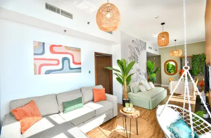 Apartment - 1 Bedroom - 2 Bathrooms for rent in Botanica Tower - Dubai Marina - Dubai