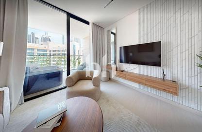 Apartment - Studio - 1 Bathroom for rent in Trillionaire Residences - Business Bay - Dubai