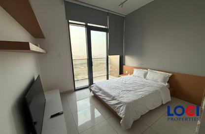 Apartment - Studio - 1 for rent in Blue Waves Tower - Dubai Land Residence Complex - Dubai