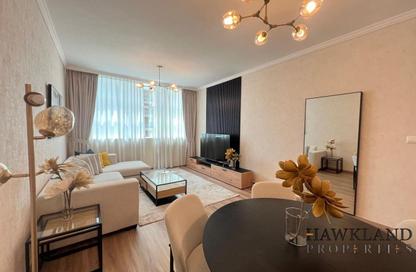 Apartment - 1 - 1 for rent in Burj Al Nujoom - Downtown Dubai - Dubai