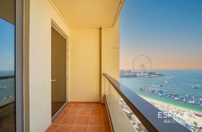 Apartment - 3 Bedrooms - 4 Bathrooms for rent in Rimal 6 - Rimal - Jumeirah Beach Residence - Dubai