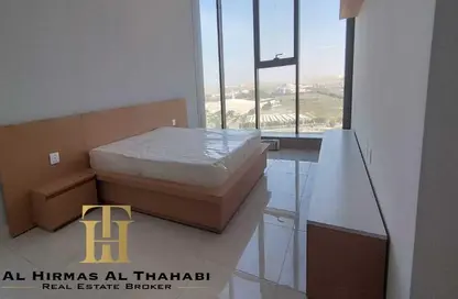 Apartment - Studio - 1 Bathroom for rent in Blue Waves Tower - Dubai Land Residence Complex - Dubai Land - Dubai