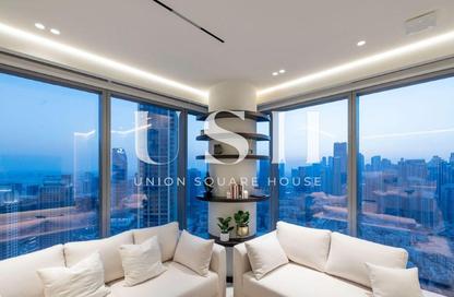 Apartment - 2 - 3 for rent in Boulevard Point - Downtown Dubai - Dubai