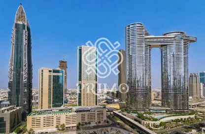 Apartment - 2 Bedrooms - 3 Bathrooms for rent in Burj Vista 1 - Burj Vista - Downtown Dubai - Dubai