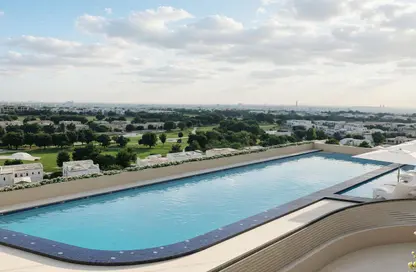 Apartment - 1 Bedroom - 2 Bathrooms for sale in Golf Terrace Residences By ASAK - Dubai Production City (IMPZ) - Dubai