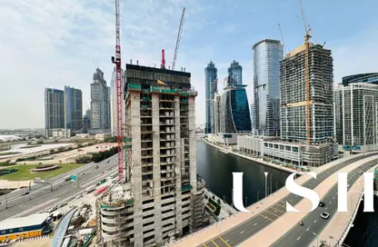 شقة - غرفة نوم - 1 حمام للايجار في برج تشرشل السكني - أبراج تشرشل - الخليج التجاري - دبي