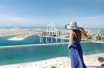 Apartment - 1 Bedroom - 1 Bathroom for sale in Seapoint Tower 2 - Seapoint - EMAAR Beachfront - Dubai Harbour - Dubai