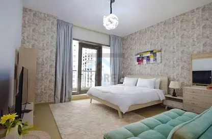 شقة - 1 حمام للايجار في برج التألق 2 - أبراج البريق - دبي مارينا - دبي